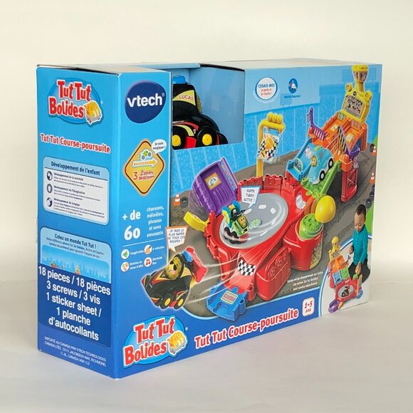 Brand New 🚗 VTech Tut Tut Bolides Course poursuite - French Version 🏁 - Picture 8 of 16